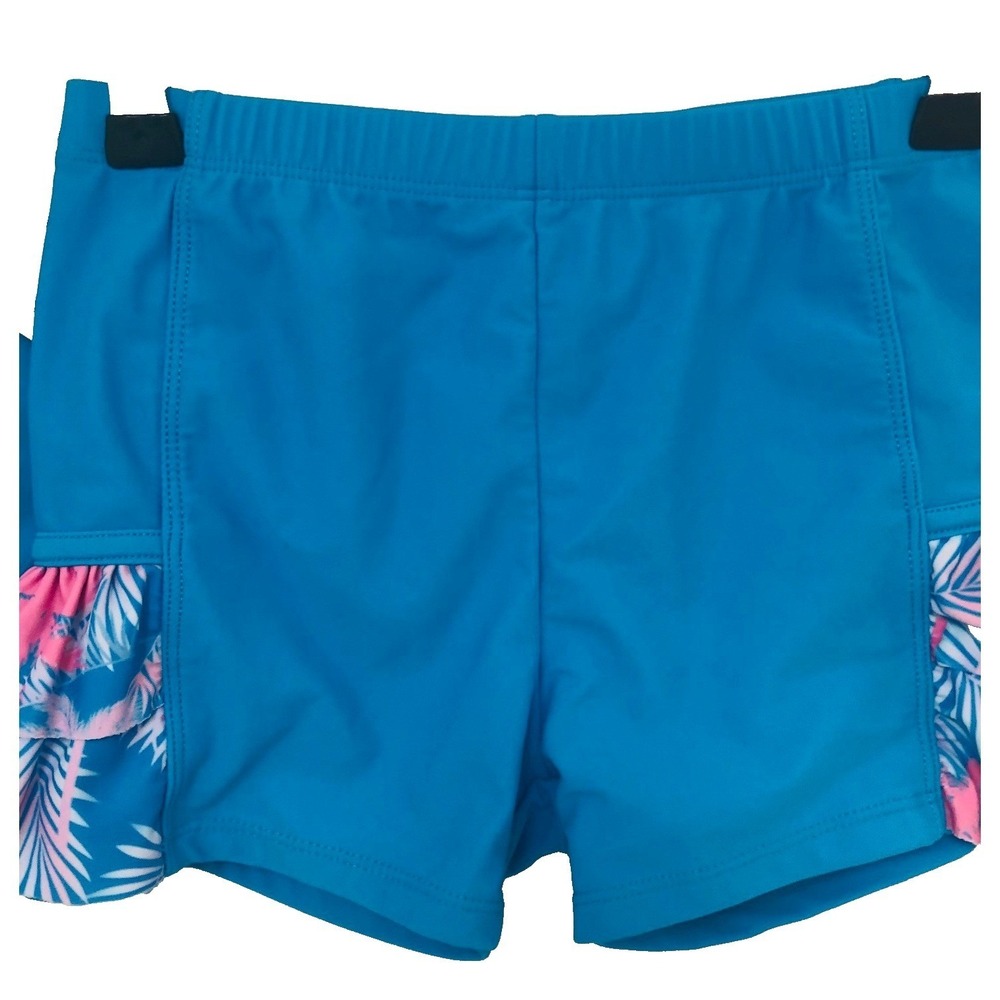 Grace Karin Rash Guard Swim Set 2 PC Shorts Outfit Beachy Coastal Girls 12 - Picture 4 of 11